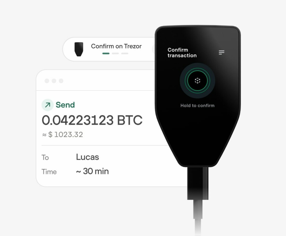 кошелек Trezor